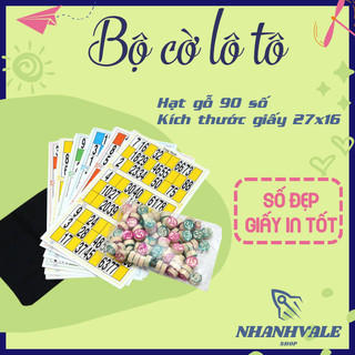 Lô tô - trò chơi giải trí / Quân cờ gỗ