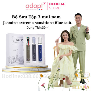 Nước hoa nam 𝐀𝐝𝐨𝐩𝐭' BST For Boss tinh dầu thơm chính hãng Pháp đẳng cấp phái mạnh độ lưu hương lâu dung tích 30ml