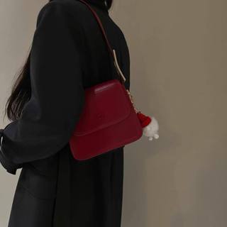 𝐁𝐥𝐚𝐮𝐞𝐁𝐥𝐮𝐦𝐞🦋 (Có kèm charm) Chio 2nd Red Square Lady Handlebag