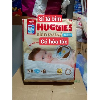 Tã dán sơ sinh Huggies NB76 mẫu mới
