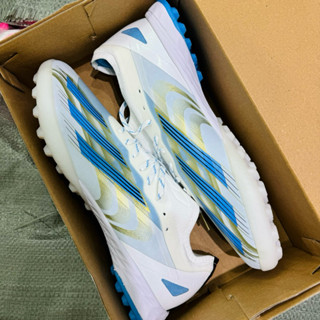 Giày Bóng Đá X Crazyfast.1 Messi TF TẶNG [ Tất, Túi Rút, Bình xịt] - King Leo Football