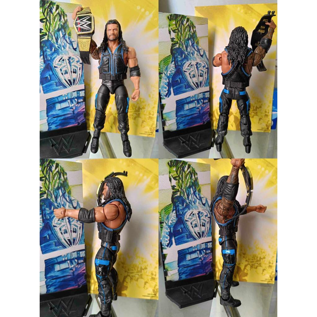 WWE mô hình Roman Reigns elite custom TẶNG ĐAI VÀ ĐẾ