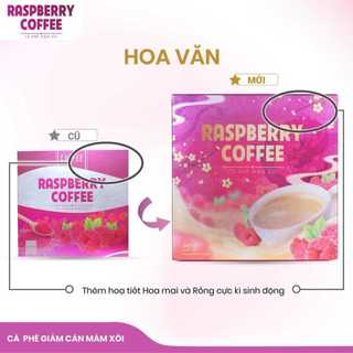 [CHÍNH HÃNG] Cà Phê Mâm Xôi Giảm Cân Raspberry Coffee mẫu mới