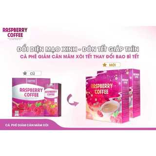 [CHÍNH HÃNG] Cà Phê Mâm Xôi Giảm Cân Raspberry Coffee mẫu mới