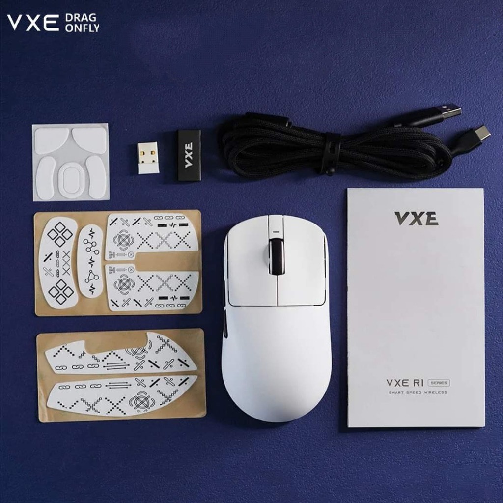 [New] Chuột Không Dây Gaming VXE R1SE Plus / 3 chế độ kết nối / PAW 3395SE hàng new chính hãng | BigBuy360 - bigbuy360.vn