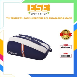 Túi tennis wilson super tour roland garros 9pack