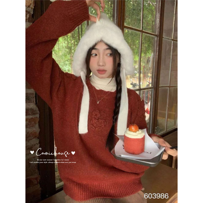 ÁO SWEATER LEN COMIC