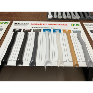 Keo Silicone trung tính mầu Ghi(Xám) W500 - Wacker GPN