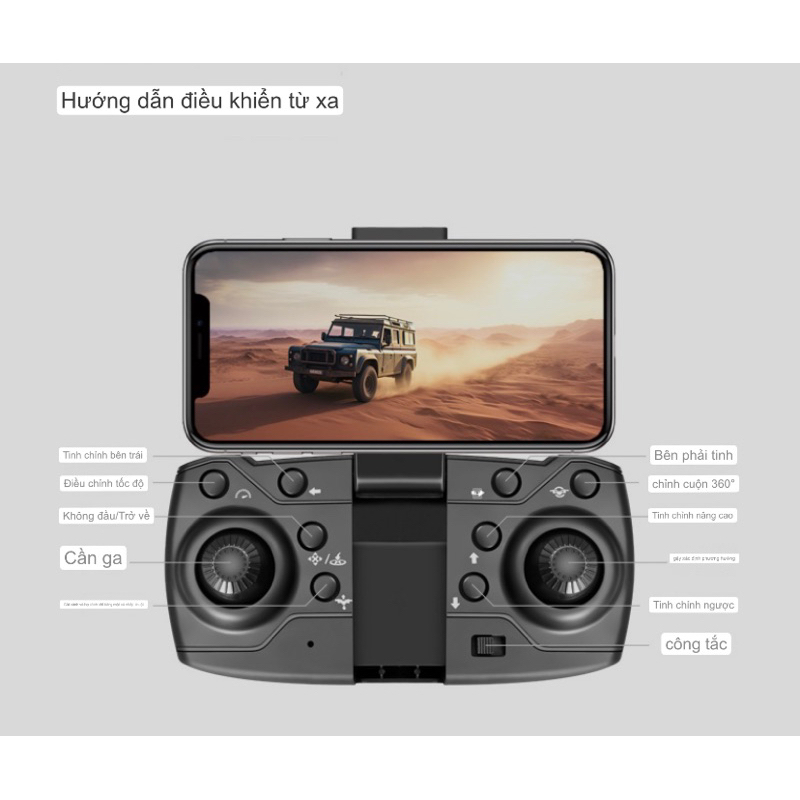 FLYCAM F198 - ĐỘNG CƠ KHÔNG CHỔI THAN BỀN  - Hàng tập bay giá rẻ | BigBuy360 - bigbuy360.vn