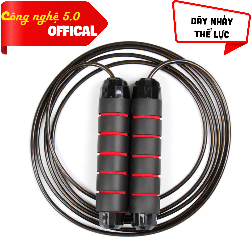 Dây nhảy thể lực đàn hồi 2.9m chính hãng , hỗ trợ luyện tập thể dục, thể thao tiện lợi tại nhà