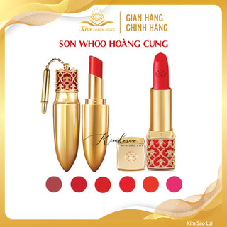 Son whoo hoàng cung Velvet Lip Rouge màu đẹp, son có dưỡng, lâu trôi, son không chì, không sợ thâm, an toàn lành tính