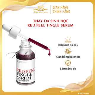 Thay da sinh học Red peel tingle serum hot hit hàng sale (kèm bill Hàn)
