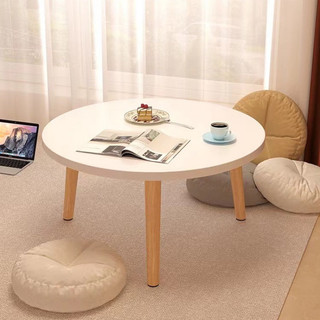  Bàn trà sofa tròn ngồi bệt mini kích thước 40x40x30 phong cách vintage dùng làm bàn decor phòng ngủ siêu xinh cute 