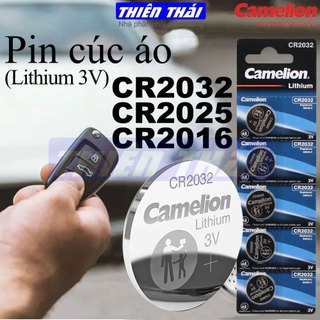 Pin cúc áo camelion cr2032,cr2025,cr2016,pin lithium 3v,pin nút áo 3v,pin đồng hồ, cmos