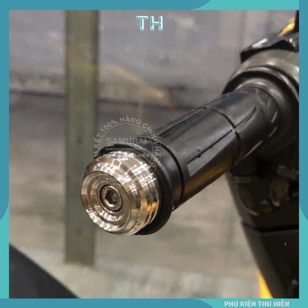 Cặp Gù Tay Lái Inox 304 Salaya Mẫu Gù Đặc Thái gắn nhiều dòng xe như winner, exciter, wave, sirius, 