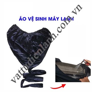 Áo trùm vệ sinh máy lạnh,túi bạt trùm rửa điều hoà ,chống thấm tổ ông cao cấp điện lạnh thuận dung