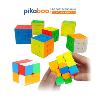 Đồ chơi trí tuệ rubik cao cấp Pikaboo đa dạng kích thước, kích thích khả năng tư duy phán đoán, chất liệu nhựa cao cấp