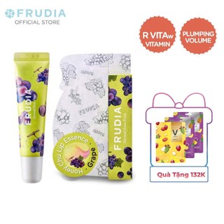 [Tặng 132k] Son Dưỡng Môi Chiết Xuất Từ Nho và Mật Ong Frudia Grape Honey Chu Lip Essence 10g