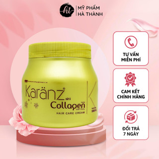 Hấp Dầu Kem Ủ Tóc Collagen Karanz 500ml Phục Hồi Chắc Khỏe Giảm Gãy Rụng Hàng Chính Hãng - HT081