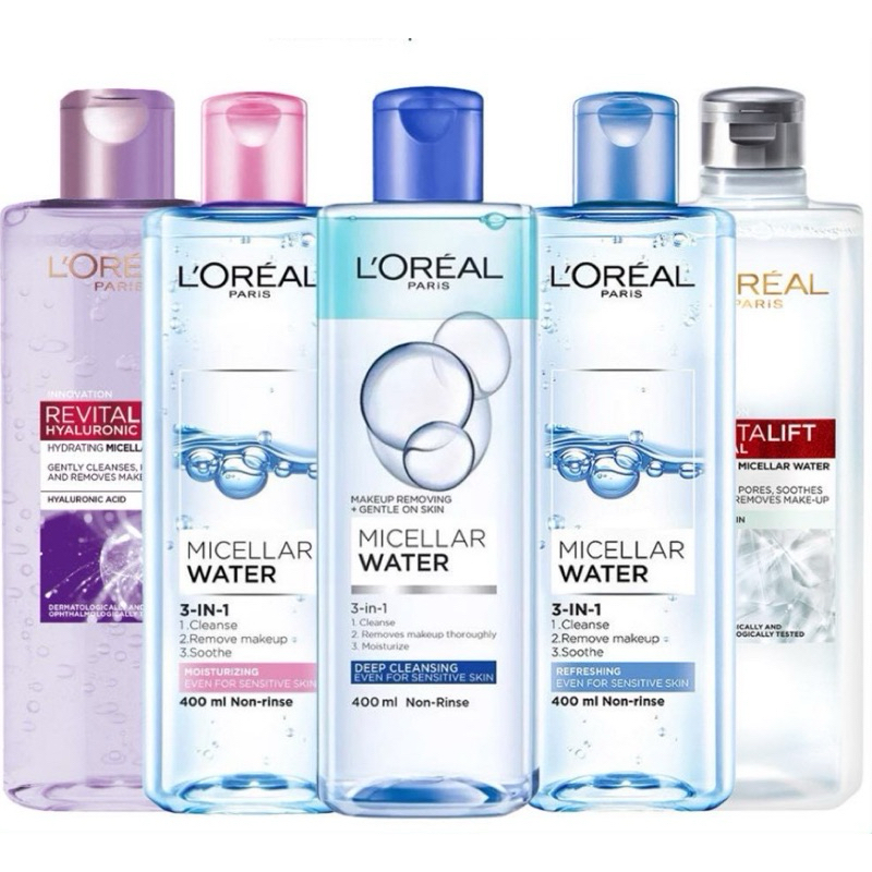 [HÀNG CHÍNH HÃNG]Nước Tẩy Trang L'Oreal Micellar Water 3 In 1