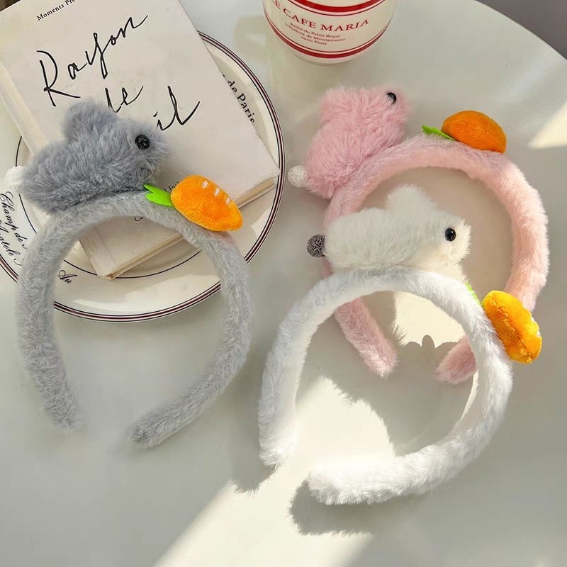 Bờm , Băng Đô Cài Tóc Thỏ Cà Rốt Cute