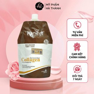 Kem Hấp Ủ Xả Phục Hồi Tóc Collagen Karseell Maca Dạng Túi 500 ml Cam Kết Hàng Công Ty 100% (Mẫu Mới ) - HT158