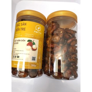 Mứt chôm chôm sấy dẻo chua ngọt đã tách hạt,handmade,đặc sản Bến Tre 500gr,Ami Natural