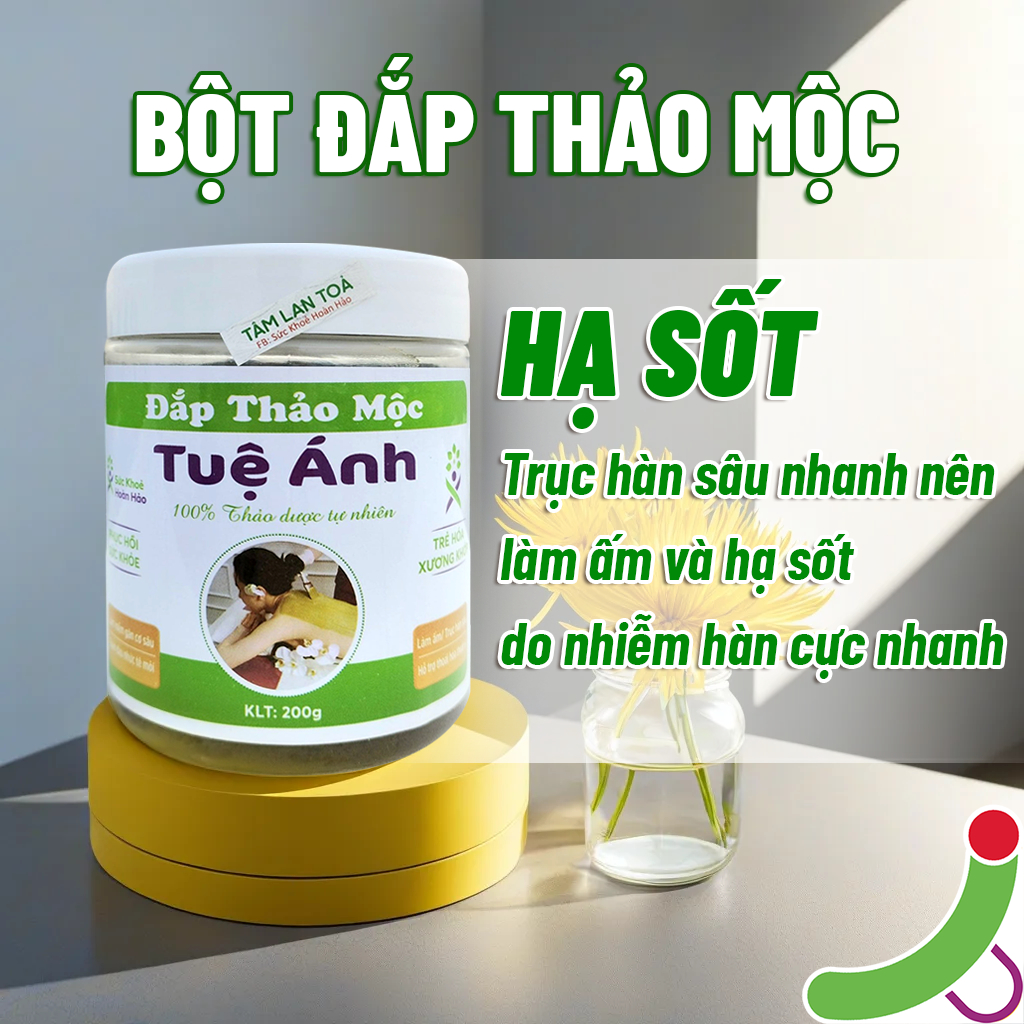 BỘT ĐẮP THẢO MỘC - 200g - Trục hàn sâu - Hỗ trợ điều trị thoái hóa nặng hiệu quả