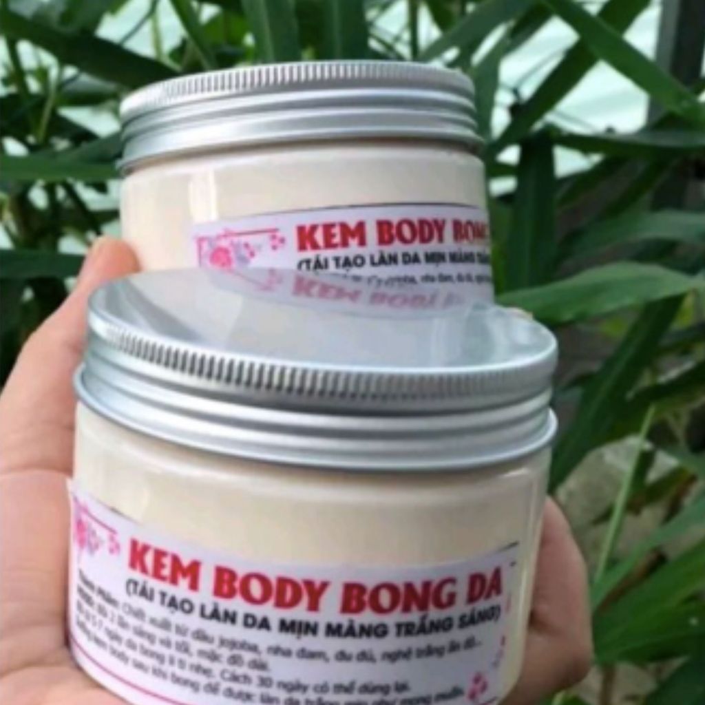 KEM BODY BONG DA Tái Tạo Toàn Thân Thơm Mịn Bong Nhanh sau 7 ngày