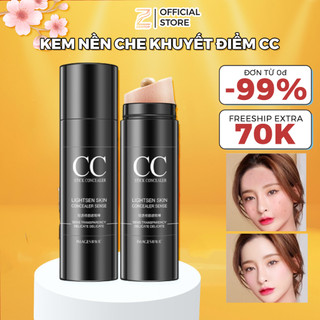 Kem nền che khuyết điểm CC dưỡng da sáng hồng chống nắng bảo vệ da Zentop