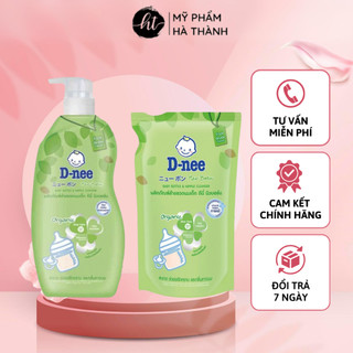Combo 3 nước rửa bình sữa dnee túi 600ml chai 620ml freeship an toàn không kích ứng da hàng chuẩn thái lan - ht138