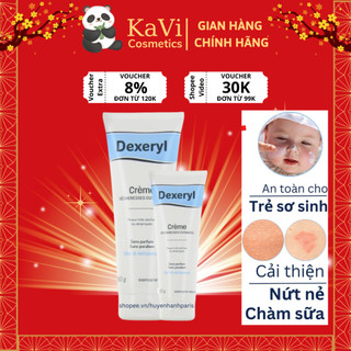 Kem dưỡng da chống nẻ Pháp Dexeryl Crème 250g, kem nẻ dưỡng ẩm da hỗ trợ cải thiện da khô, nứt nẻ mẫu mới
