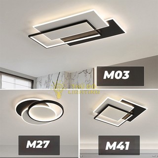 Đèn ốp trần hb92 thủ đô ligting led 3 chế độ trắng/vàng/trung tính sang trọng hiện đại.