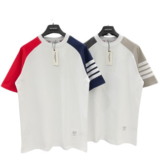 Áo Thun Thôm Nam Nữ Phối Họa Tiết Kẻ Sọc Cực Đẹp - Áo Phông Nam Chất Liệu Cực Đẹp