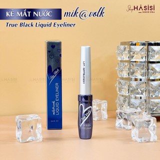 Mắt Nước Chấm Cọ MIK@VONK - True Black Liquid Eyeliner 5ml