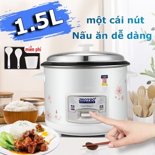 Nồi cơm điện đa năng nồi chống dính 1.5L，Nồi Cơm Điện Nắp Rời，nồi kiểu cũ cho sử dụng trong gia đình