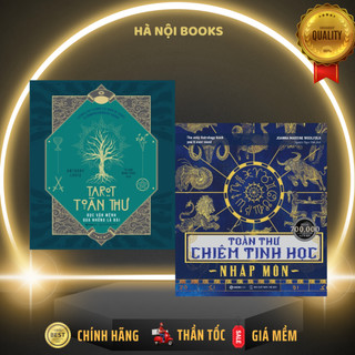 SÁCH - Combo 2 cuốn Toàn thư chiêm tinh học nhập môn + Tarot toàn thư - SaiGonBooks