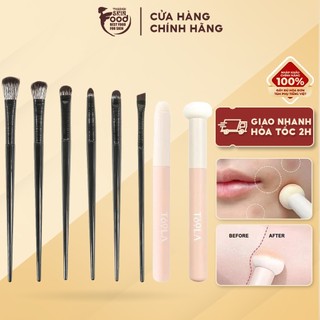  Cọ Trang Điểm Đầu Tròn Tiện Lợi TOOLA Brush