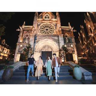 Đà Nẵng  [E-Voucher] Vé Combo Đêm Bà Nà By Night (Vé Cáp Treo + Buffet Tối + Xe Bus 2 Chiều)