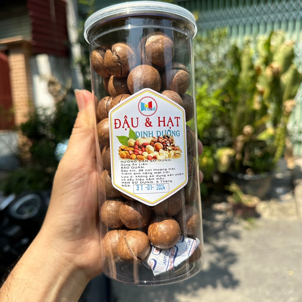 Mắc Ca nứt vỏ Đăk Lăk 100/400/500gram -