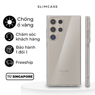 Ốp lưng SLIMCASE CLASSIC 2 trong suốt siêu mỏng, hạn chế ố vàng cho Samsung S23/S24 series