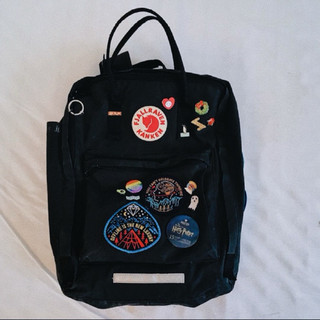 Balo Kanken Unisex Size Big Đựng Laptop 17" Thêu Tay Theo Yêu Cầu