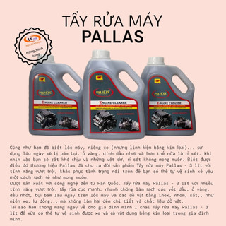 Dung dịch tẩy rửa lốc máy pallas 1.5l