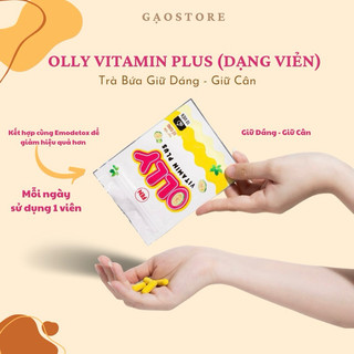 Olly vitamin plus dạng viên mẫu mới 2023/giam beo/giam mo bung/giam can an toan + tặng quà
