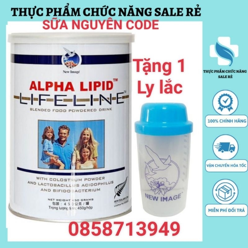 (Hàng Chính hãng có hóa đơn)Sữa Non ALPHA LIPID LIFELINE 450G NewZealand
