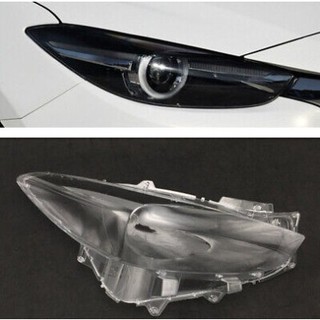 Ốp mặt đèn pha ô tô mazda 3 2017-2019 | headlamp lens cover for mazda 3 2017-2019 - ảnh thật shop chụp