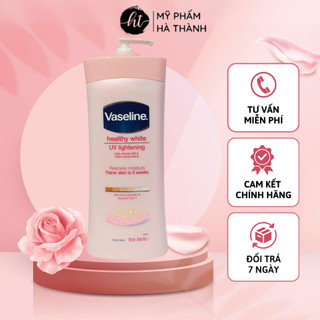 Sữa Dưỡng Thể Vaseline Trắng Da Toàn Thân 350ml, Cam Kết Hàng Chính Hãng Thái Lan - HT272