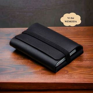  Ví mini nam nữ đựng thẻ Card holder da thảo mộc Gốc Italya làm thủ công tại Việt Nam ví thẻ nhỏ gọn V12 