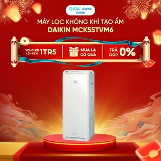 Máy Lọc Không Khí Tạo Ẩm Daikin MCK55TVM6 - Có Chế Độ Lọc Bụi Mịn PM2.5, Phin Lọc Tĩnh Điện HEPA Tuổi Thọ 10 Năm