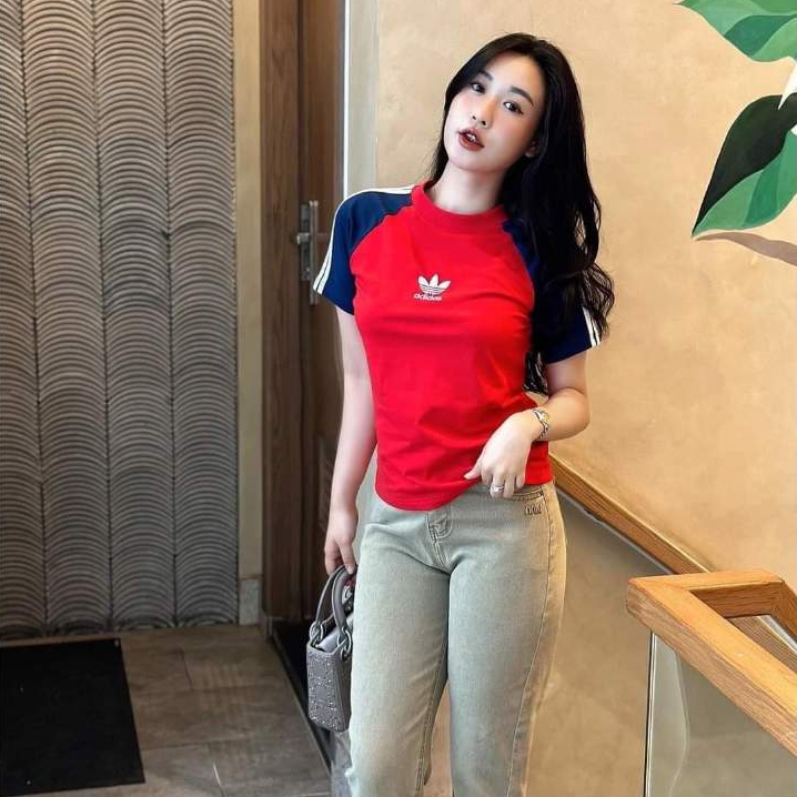 Áo Thun Nữ Form Body Chất Thun Co Giãn In Mịn Đẹp_A